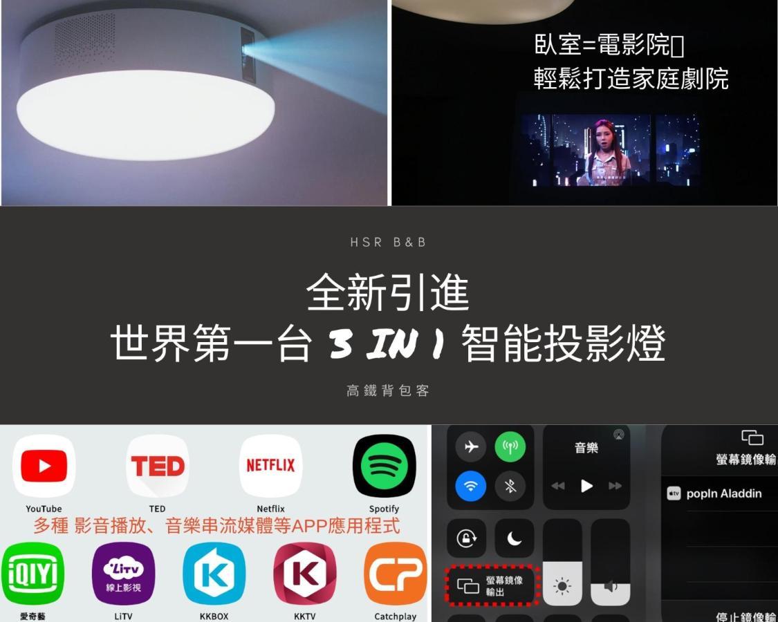 高鐵背包客 Hsr Bnb 桃園民宿 063號 Zhongli Eksteriør bilde